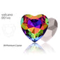 Acmore Crystal High Quality K9 Glass 8-27mm Heart Shape Point Back DIY Decoration Accessories Press on Nail Art Supplies Rhinestones