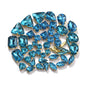 Acmore Crystal Factory Sale Mixed Shapes Crystal Glass Sew on Rhinestone With Gold Claw for DIY Jewelry Hair Clips Wedding Dress